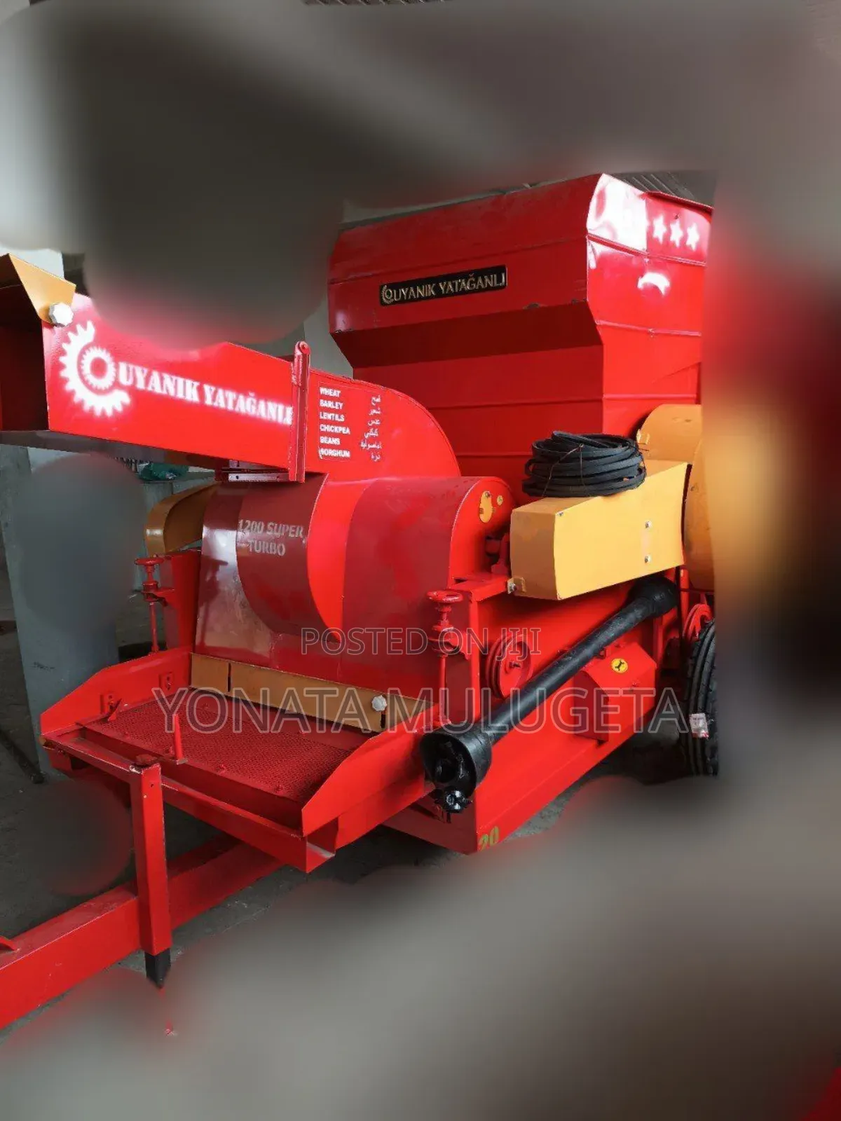 የ እህል እና ጥራጥሬ መፍልፍያ