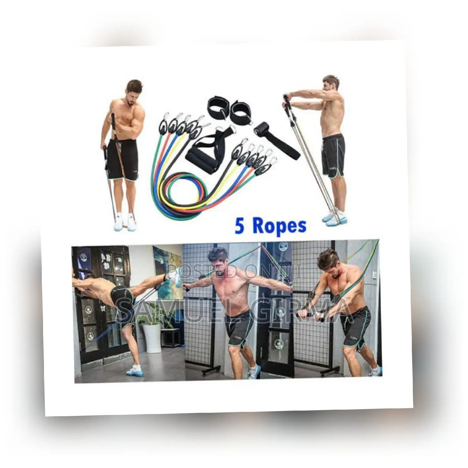 Power Resistance Exercise Bands