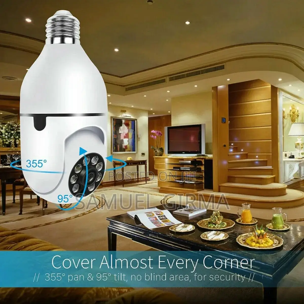 Light Bulb Security Camera,