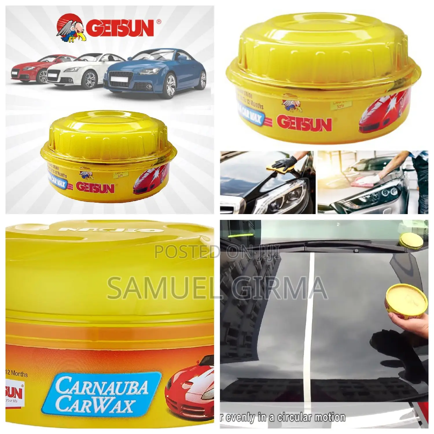 Getsun Carnauba Car Wax