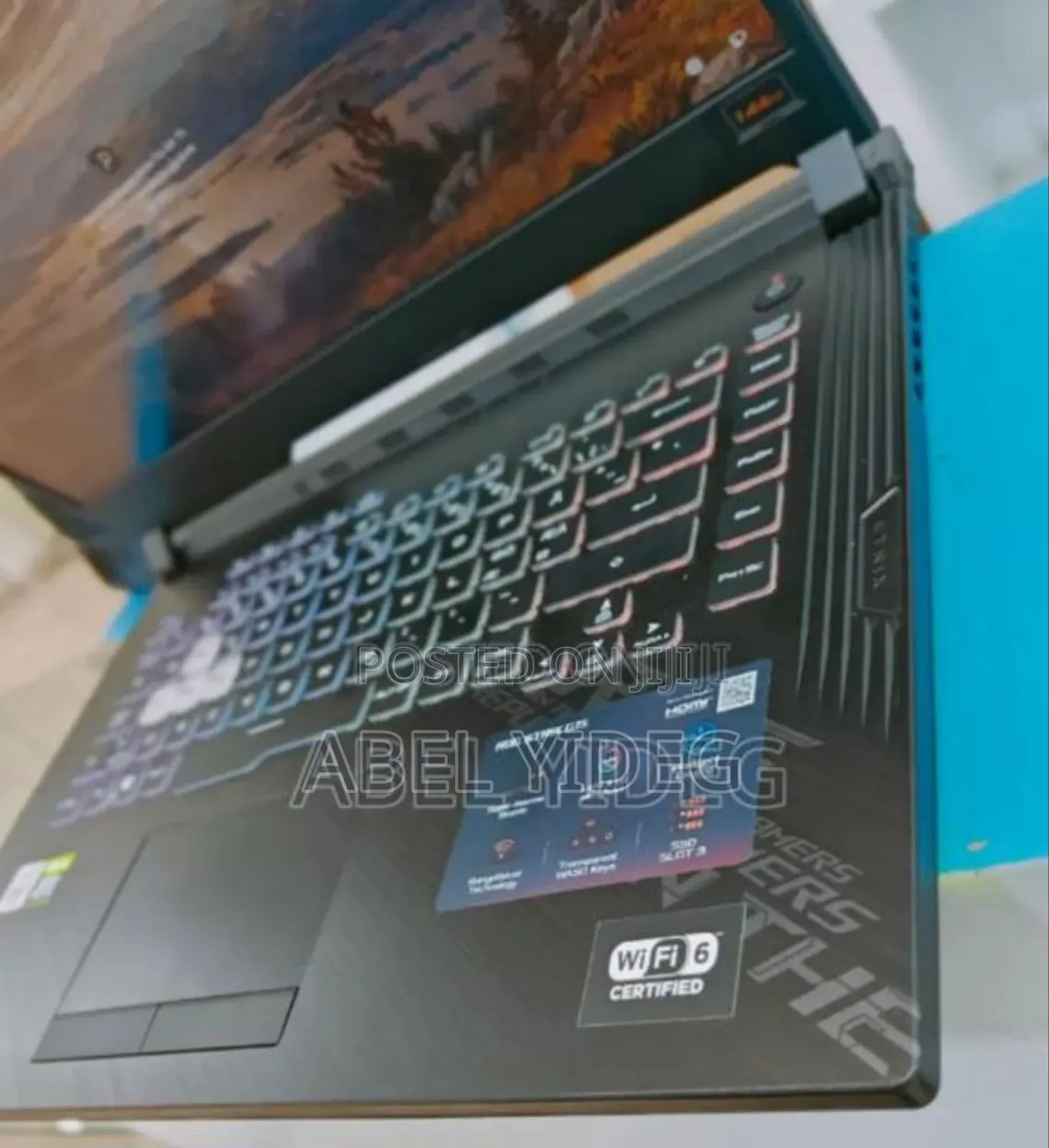 New Laptop Asus ROG Strix G731G 16GB Intel Core i7 SSD 512GB