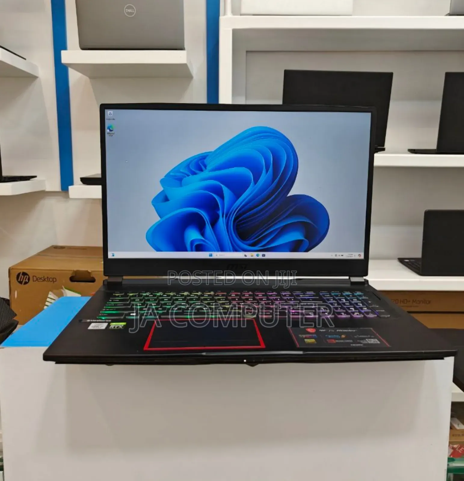 New Laptop MSI GF63 16GB Intel Core I7 HDD+SSD 1.5T