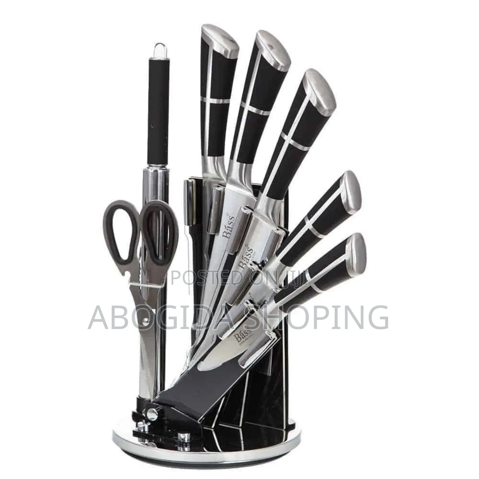 Kitchen Knife Set, 9-Pieces