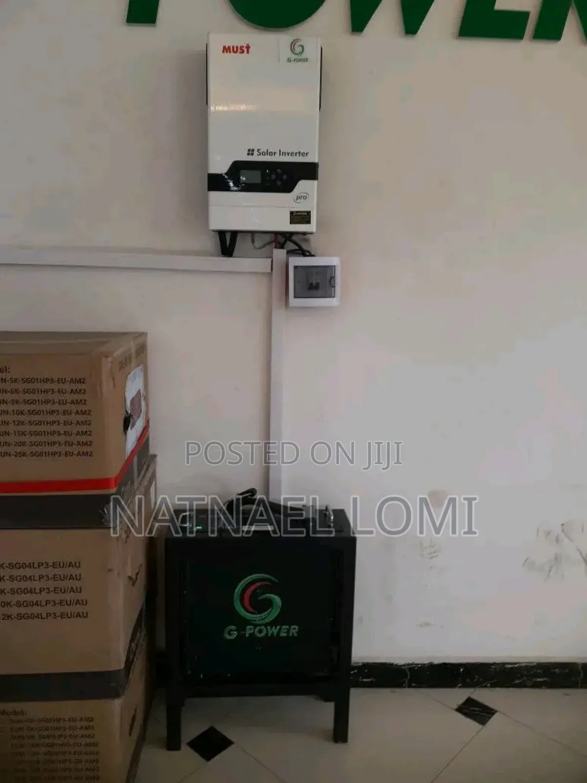 Solar System Back-Up Power