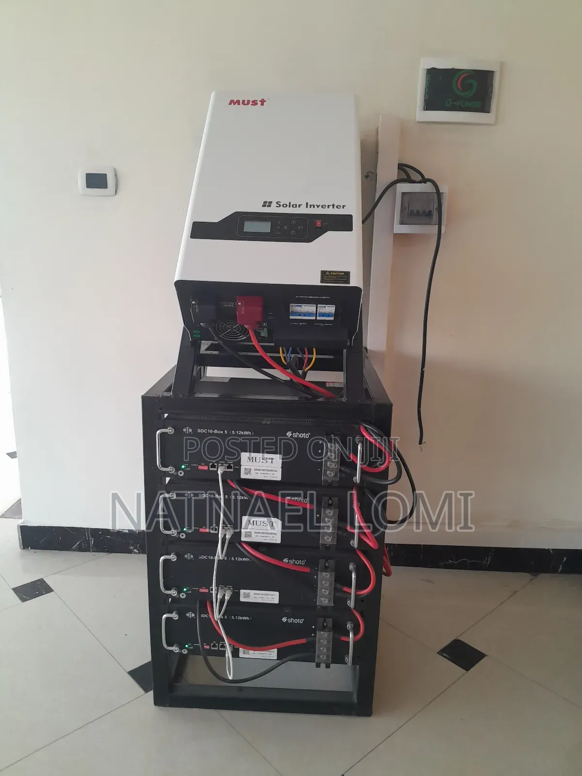 Solar System Back-Up Power