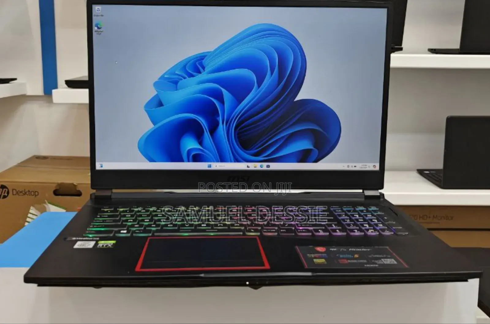 New Laptop MSI Katana GF66 16GB Intel Core I7 SSD 1T