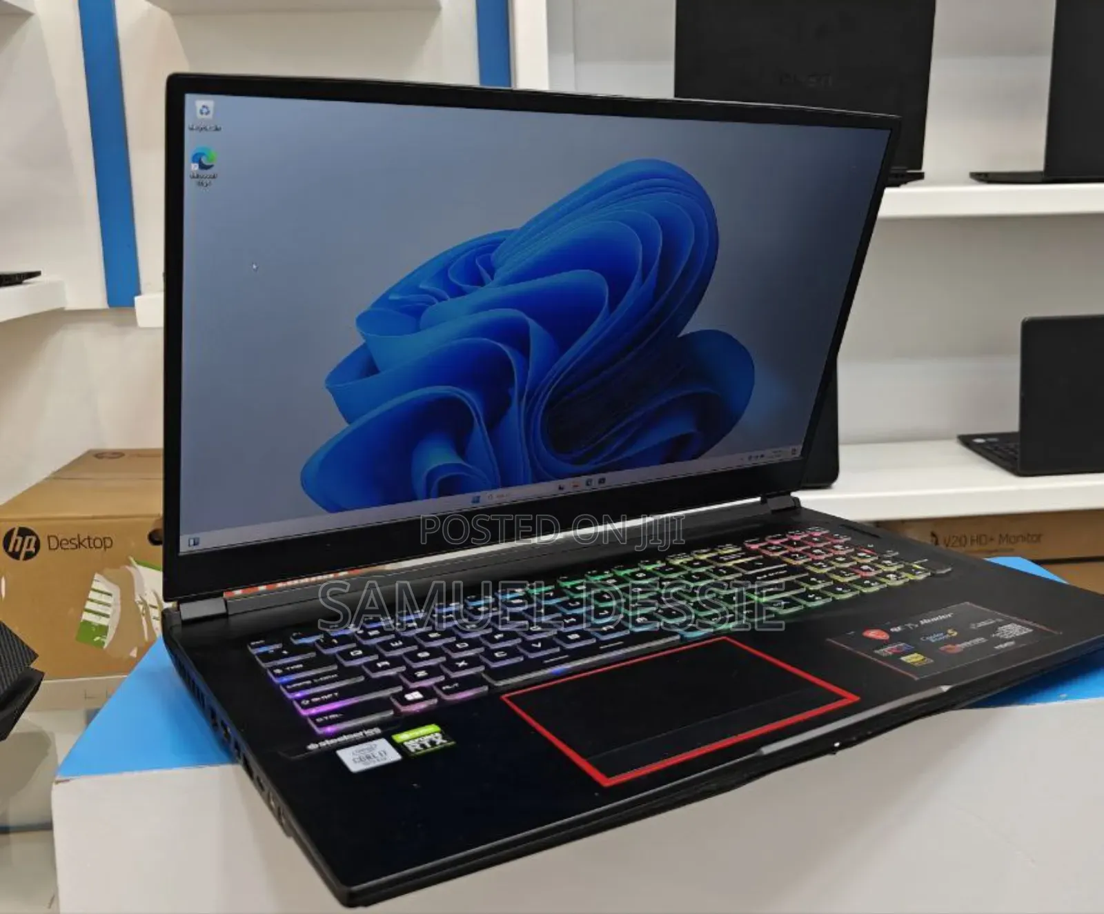 New Laptop MSI Katana GF66 16GB Intel Core I7 SSD 1T