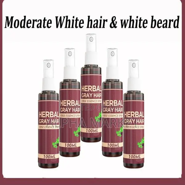 Herbal Gray Hair Spray የሽበት ማጥፊያ