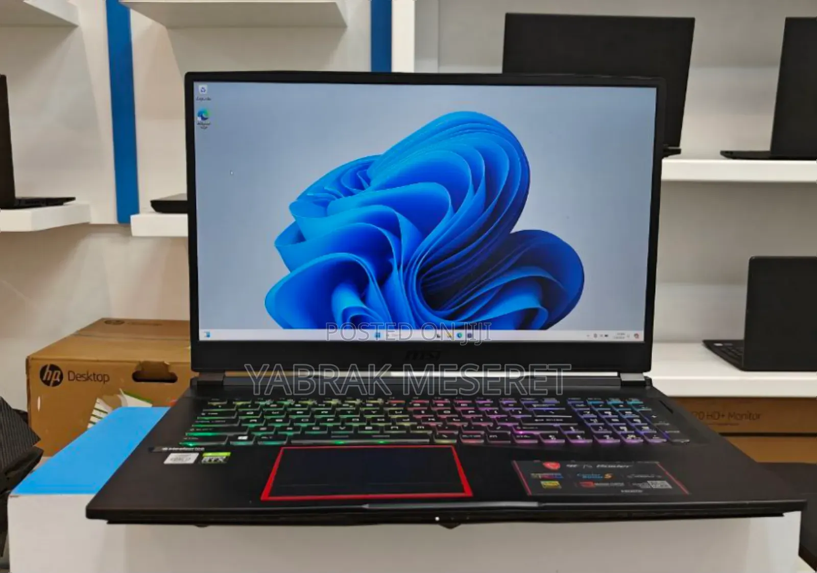 New Laptop MSI 16GB Intel Core I7 SSHD (Hybrid) 1T