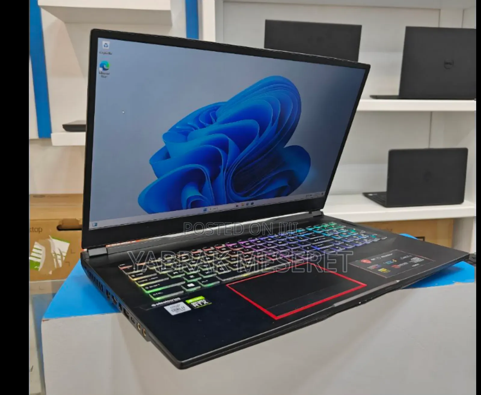 New Laptop MSI 16GB Intel Core I7 SSHD (Hybrid) 1T