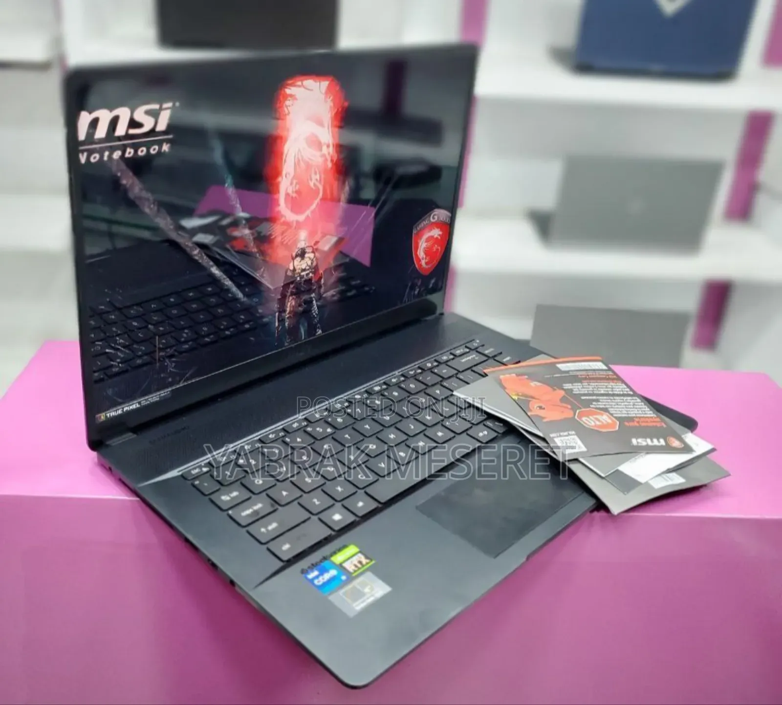 New Laptop MSI 16GB Intel Core i7 SSD 1T