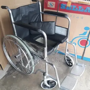 Wheelchair Hand Brakes Handrails Adult/Travel Wheelchair