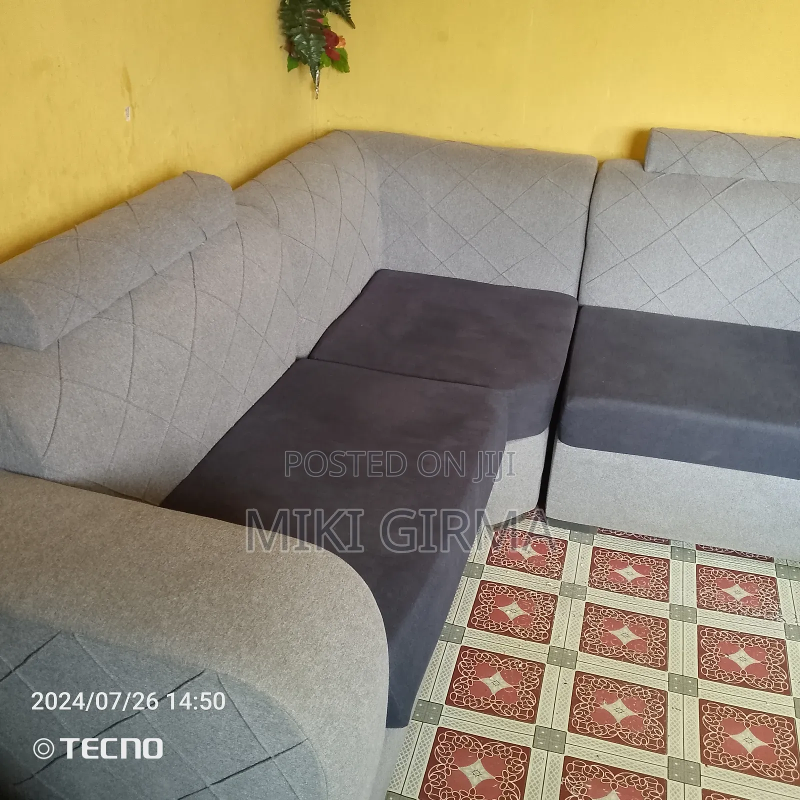 የሚሸጥ ኤል ሸፕ ሶፋ