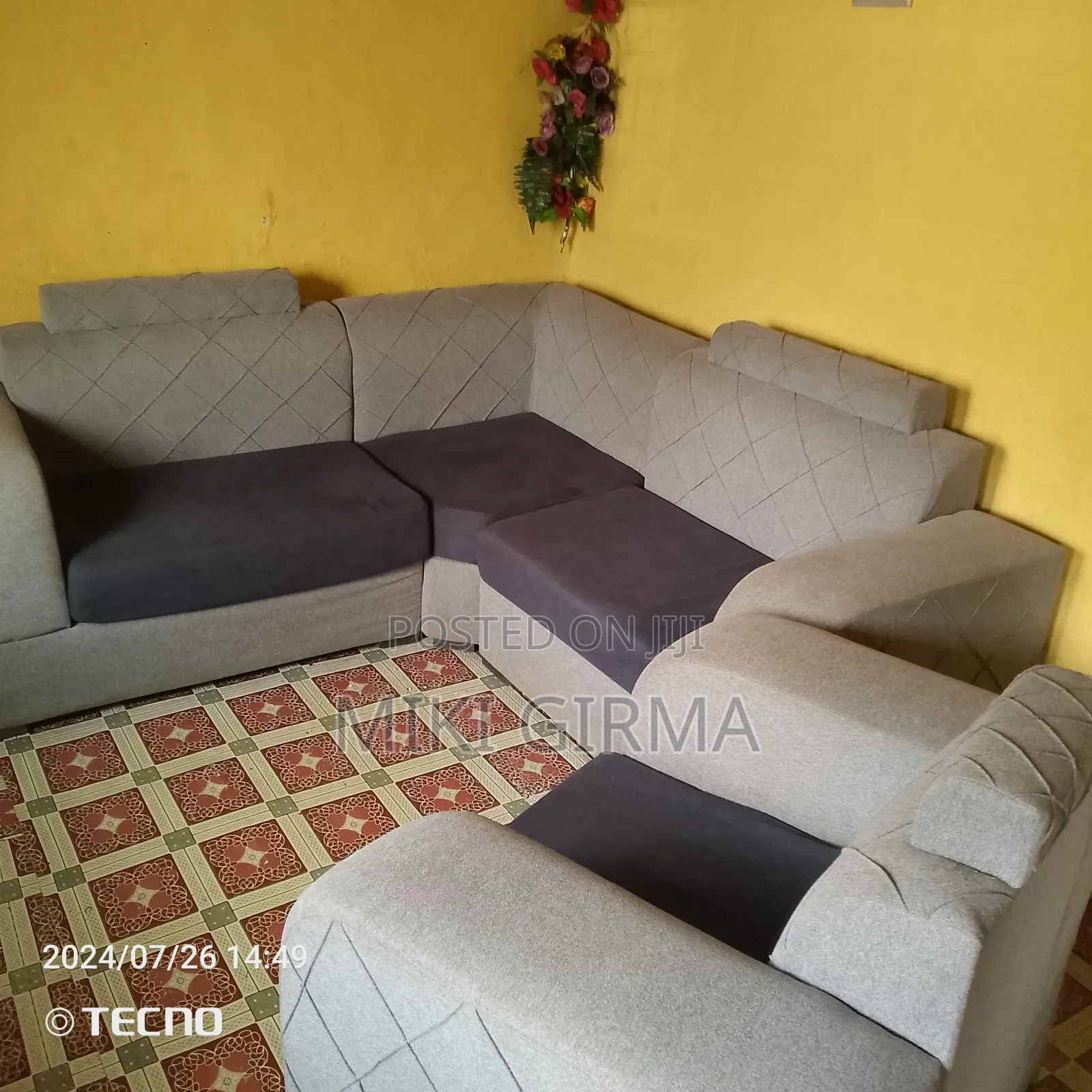 የሚሸጥ ኤል ሸፕ ሶፋ