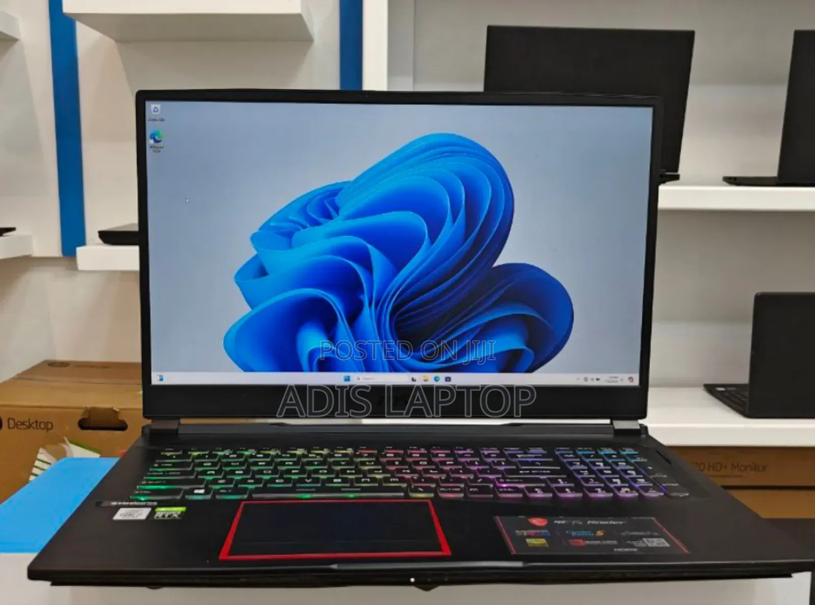 New Laptop MSI Katana GF66 16GB Intel Core I7 HDD+SSD 1T