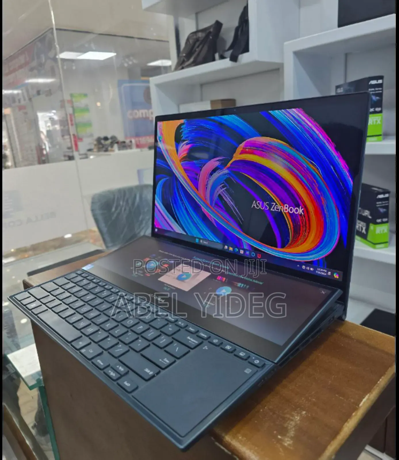 New Laptop Asus Zenbook Duo 14 16GB Intel Core I7 SSD 1T