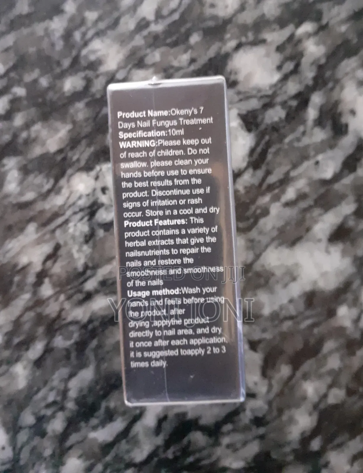 Nail Fungus Treatment ለ ጥፍረ መጥምጥ