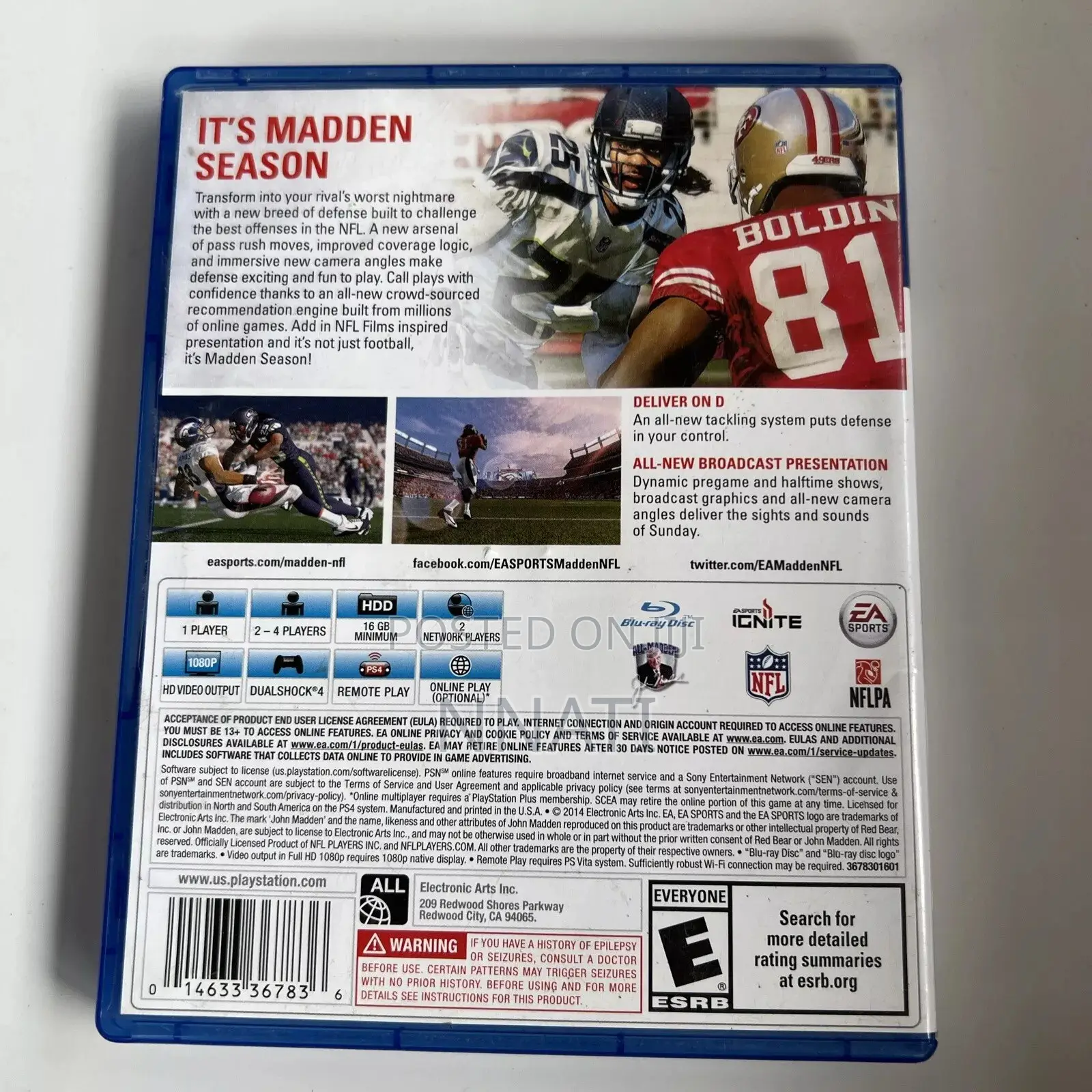 Madden NFL 15 PS4 PS5