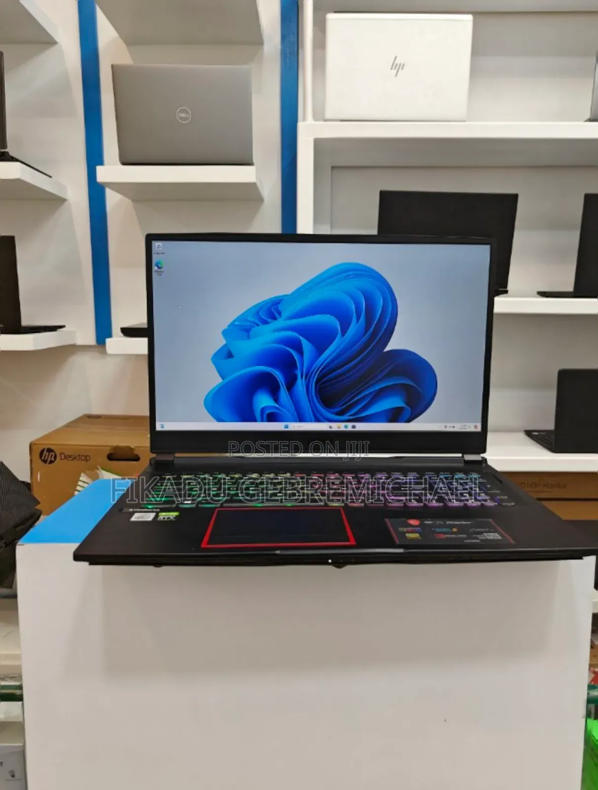 New Laptop MSI 16GB Intel Core I7 SSD 1T