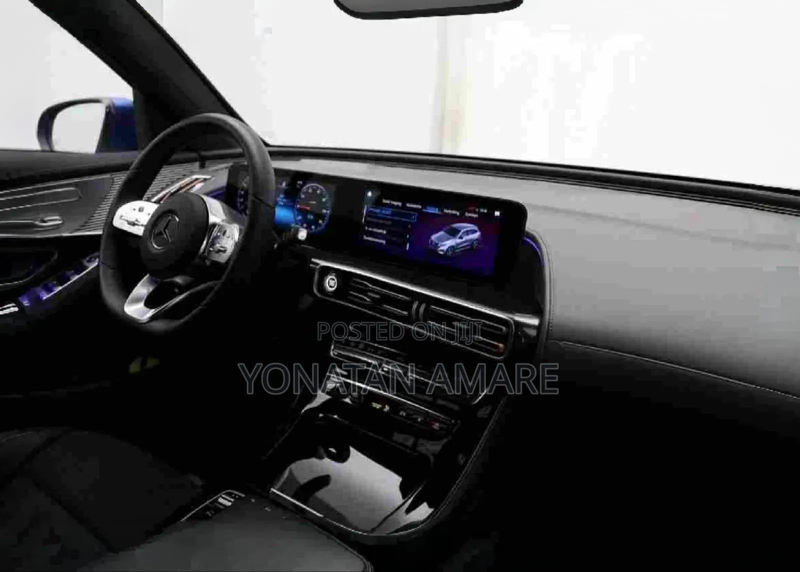 New Mercedes-Benz C400 2023 Blue