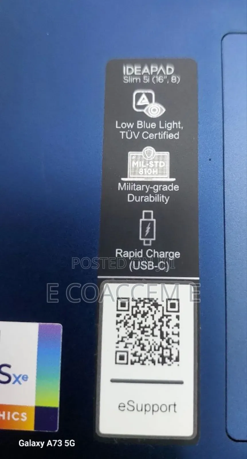 New Laptop Lenovo 16GB Intel Core I7 SSD 1T