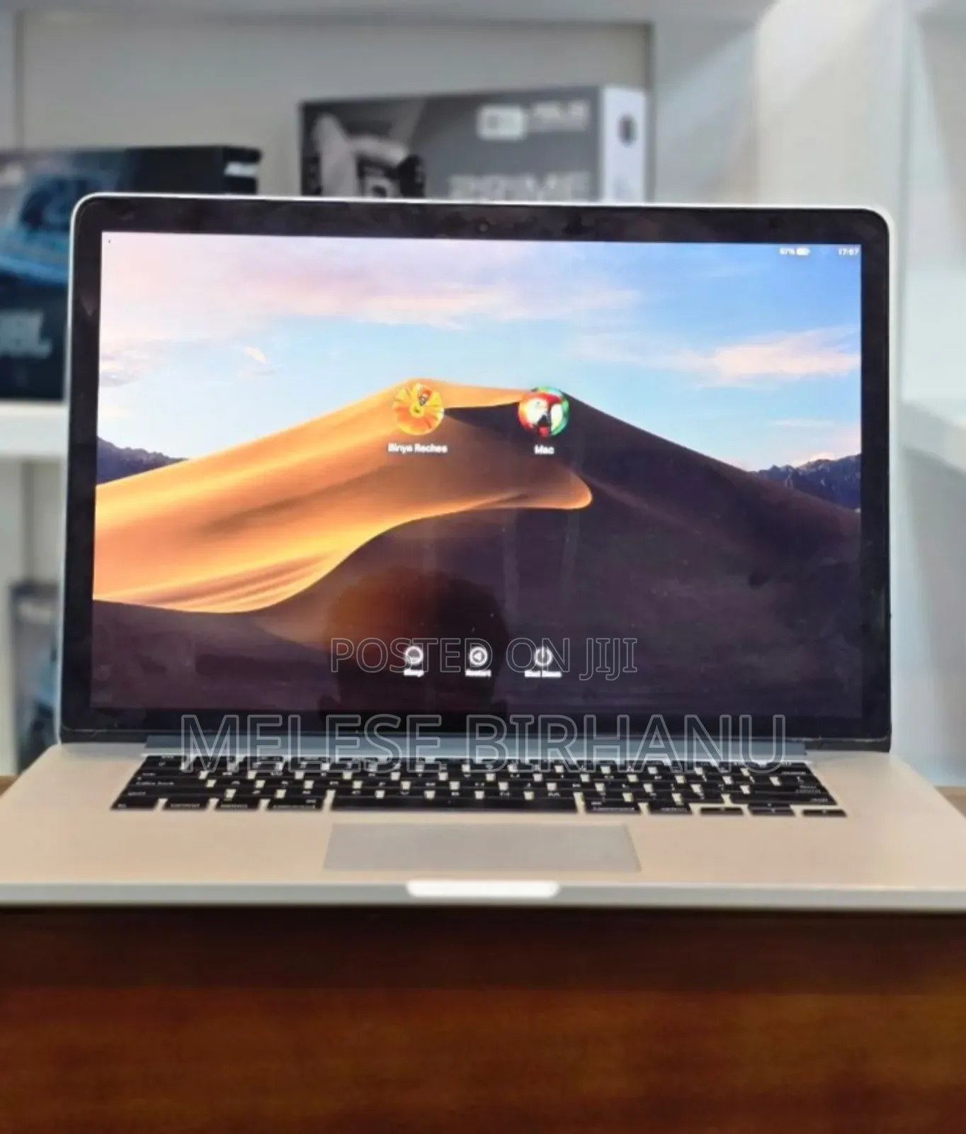 Laptop Apple MacBook Pro 2015 16GB Intel Core I7 SSD 512GB