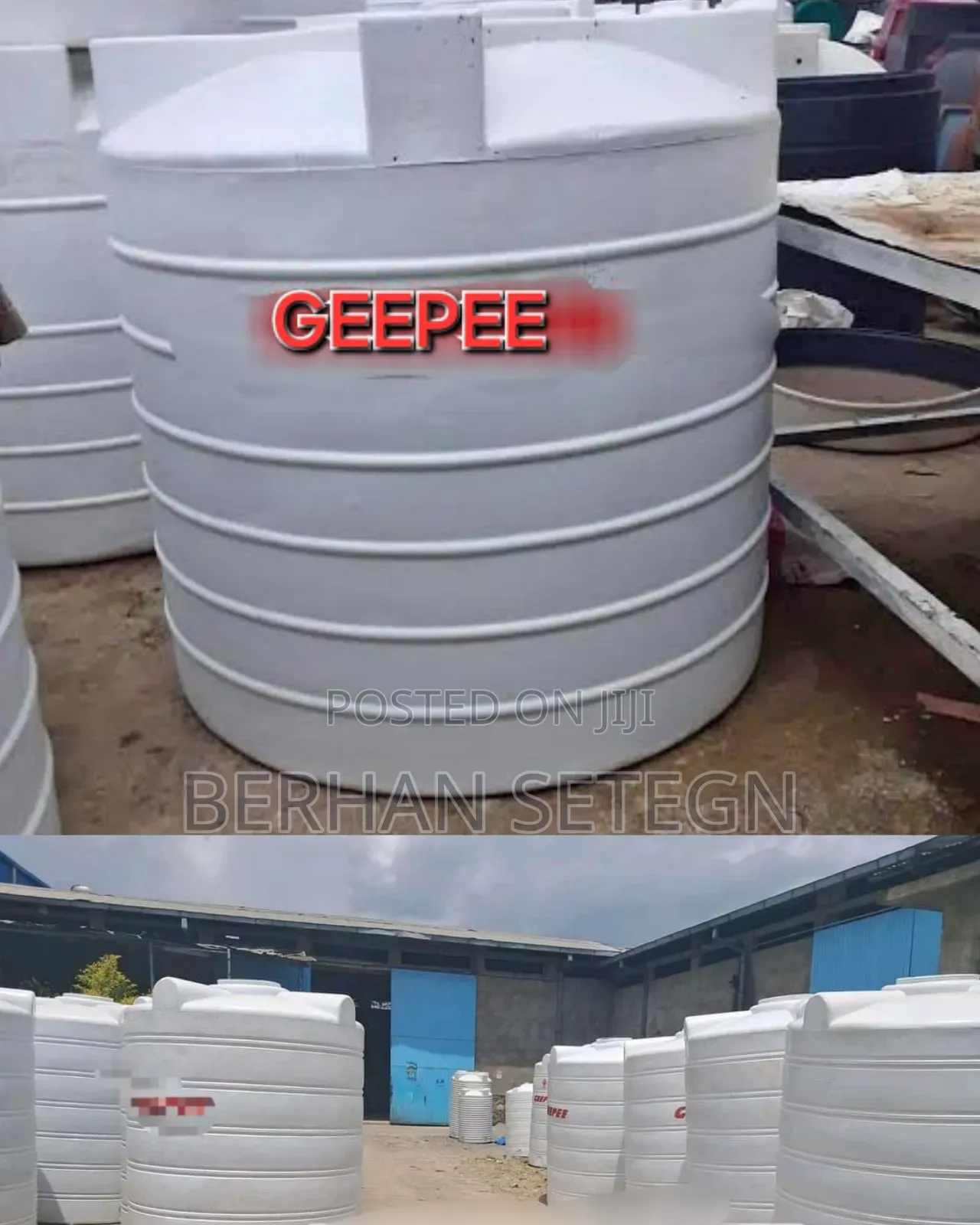 Geepee Water Tanker Factory PLC Tanker Roto