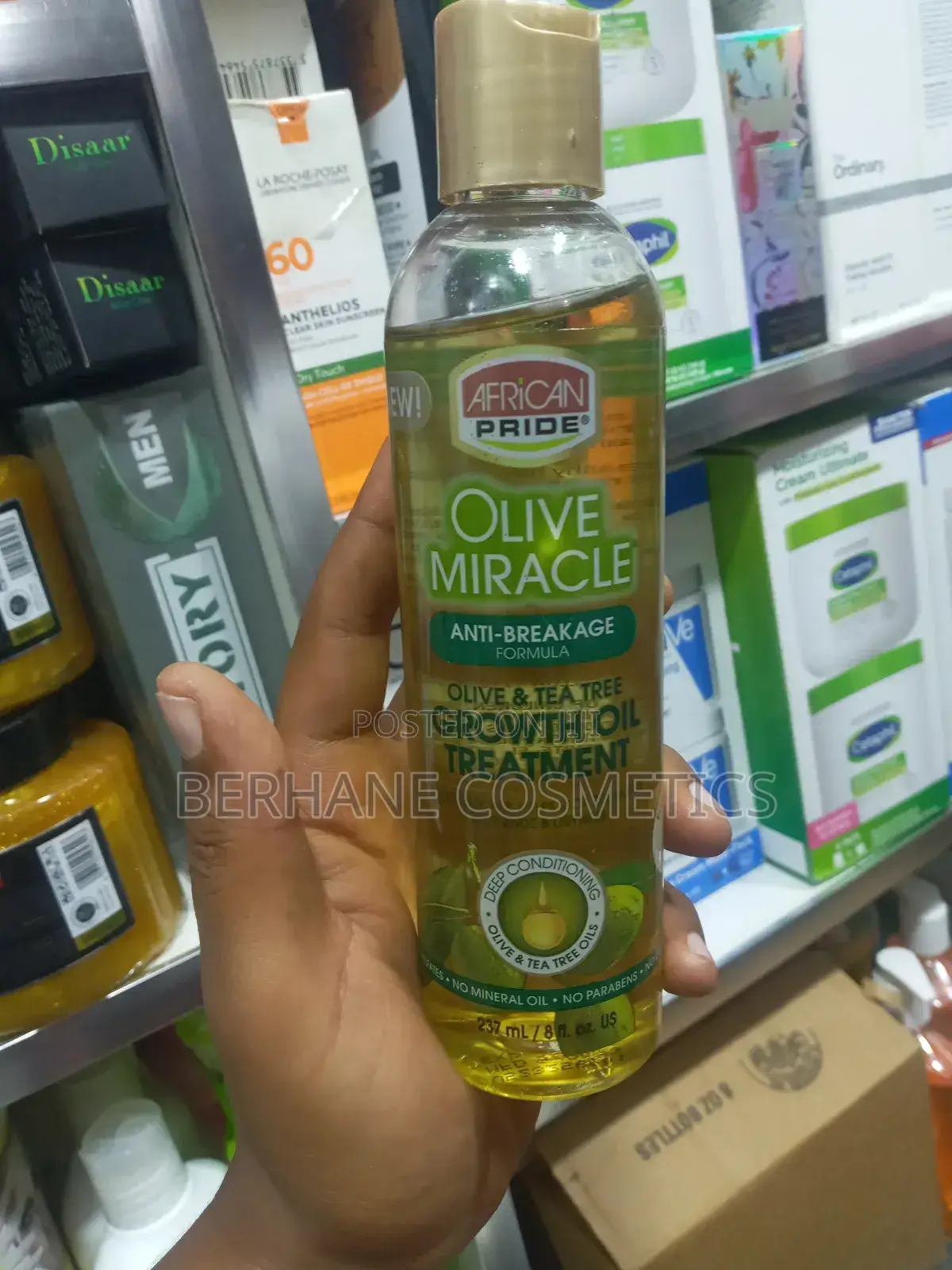 African Pride Olive Miracle Growth Oil