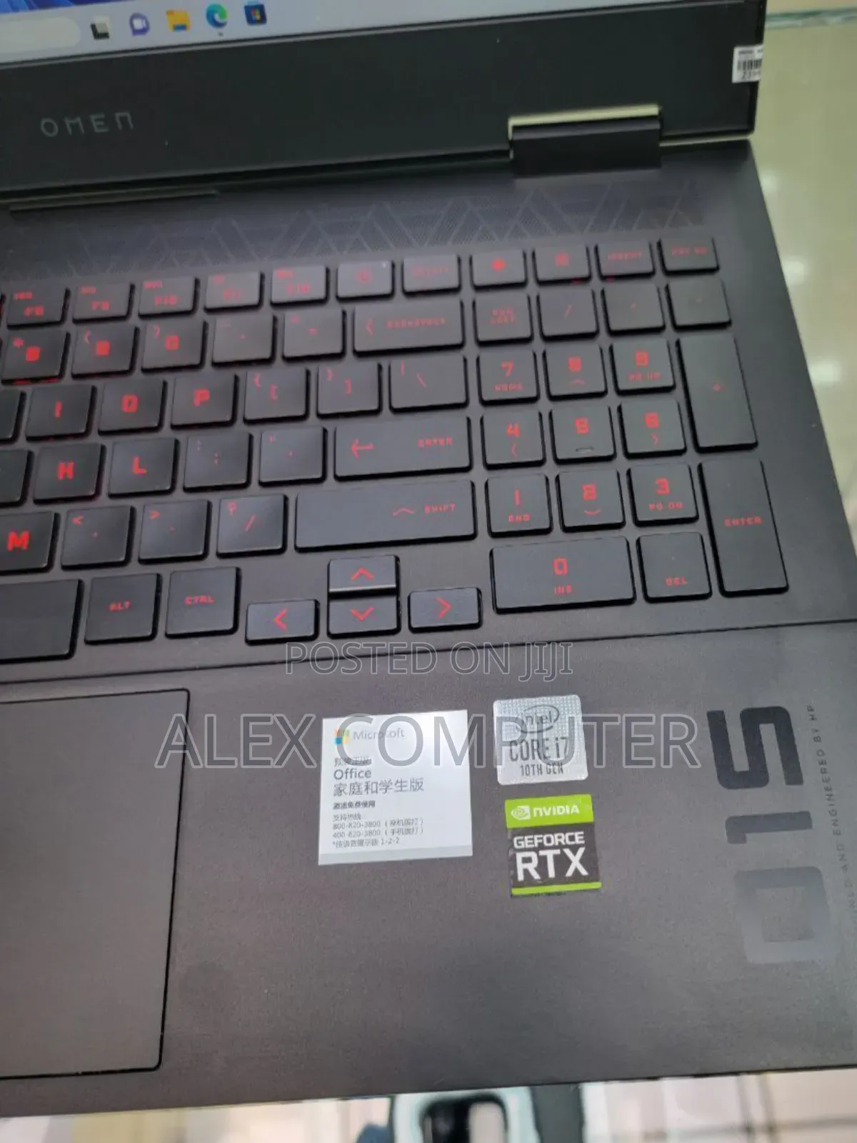 New Laptop HP Omen 15 16GB Intel Core I7 SSD 1T
