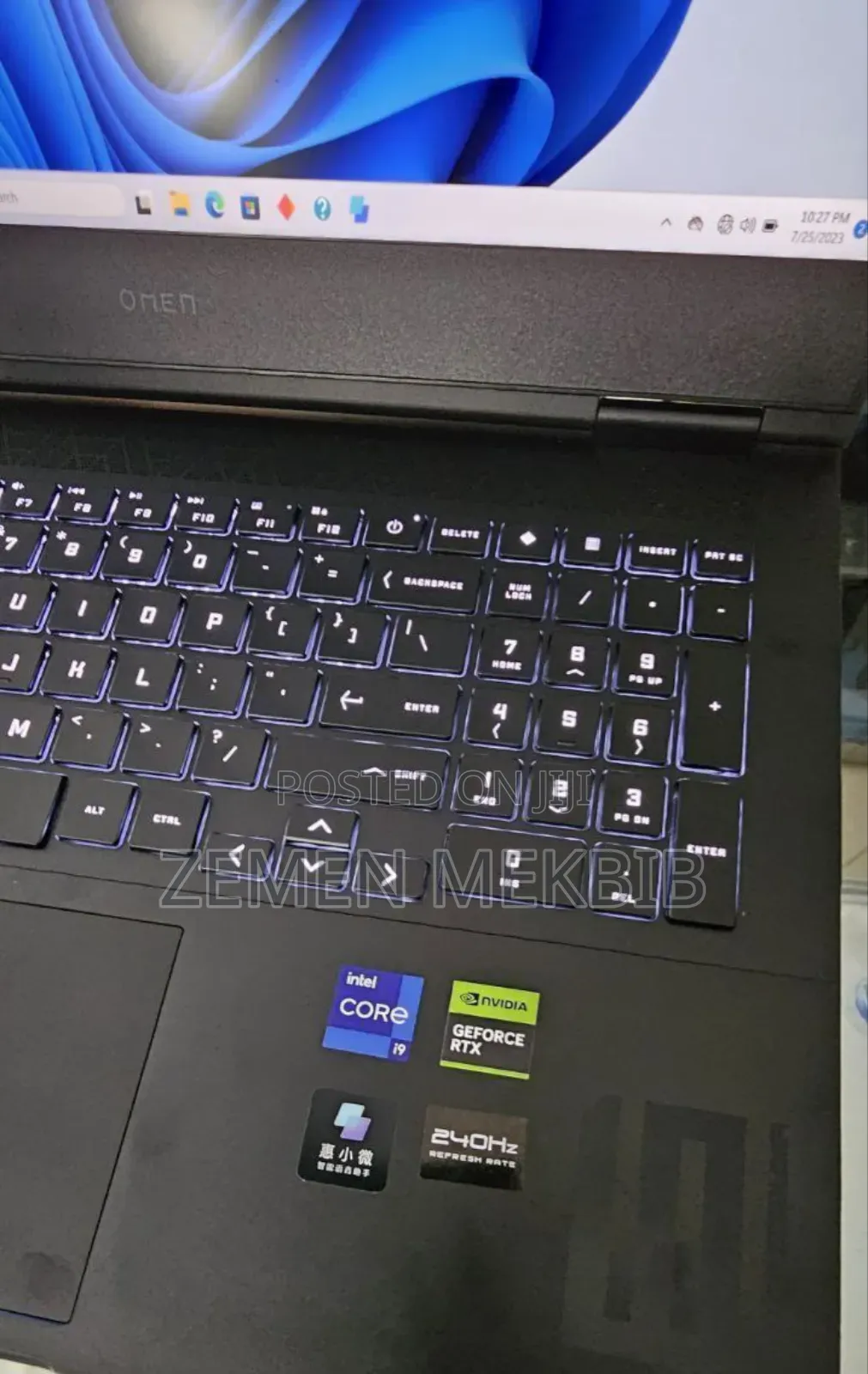 New Laptop HP Omen 16 16GB Intel Core I7 SSD 1T