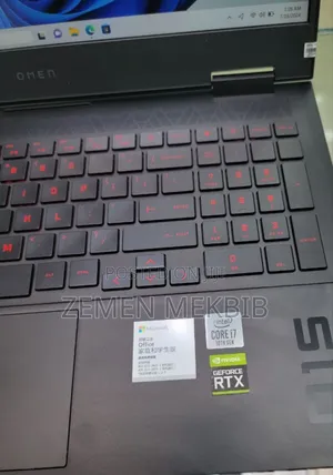 New Laptop HP Omen 15 16GB Intel Core I7 SSD 1T