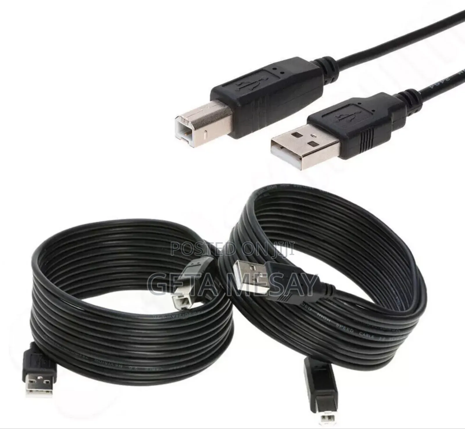 Printer Usb Cables Come in Three Lengths: 5m, 3m, and 1.5m