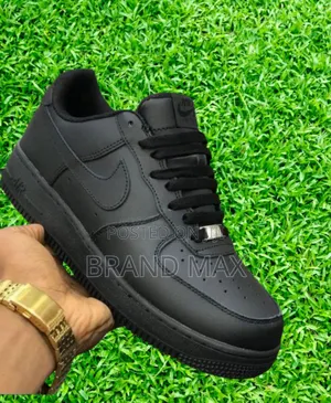 Nike Airforce 1 Black Premium Quality