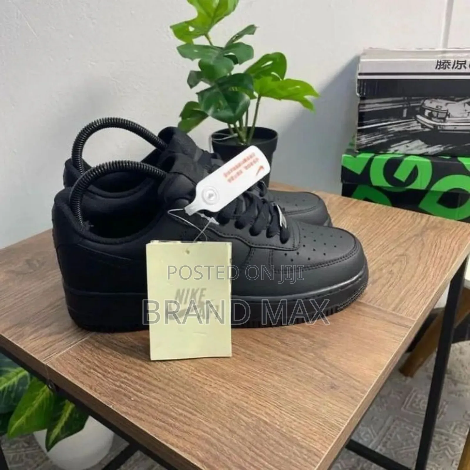 Nike Airforce 1 Black Premium Quality