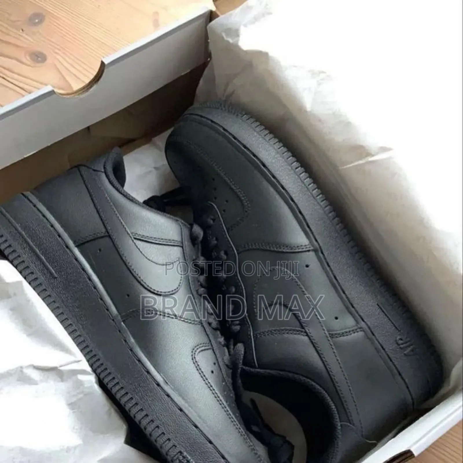 Nike Airforce 1 Black Premium Quality