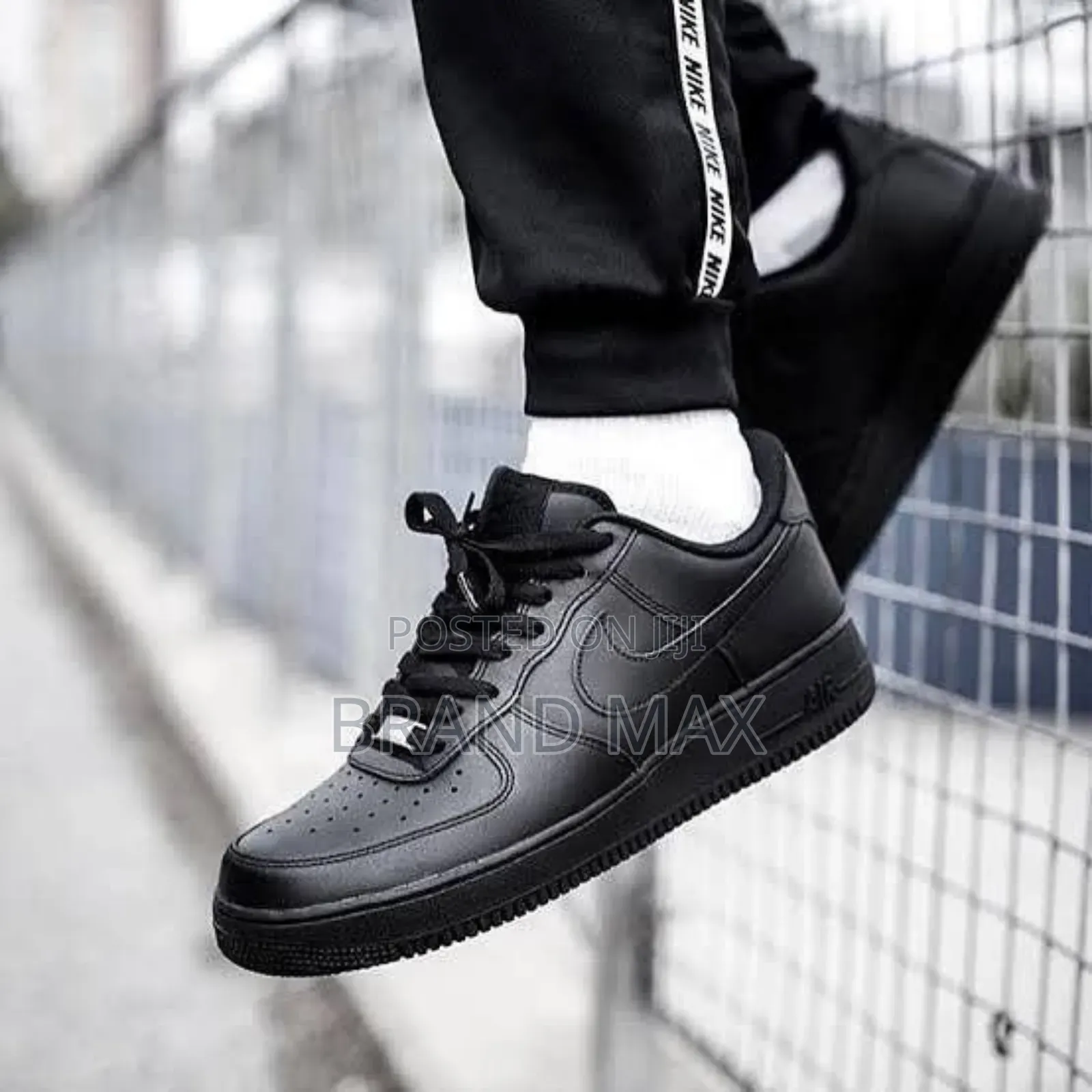 Nike Airforce 1 Black Premium Quality