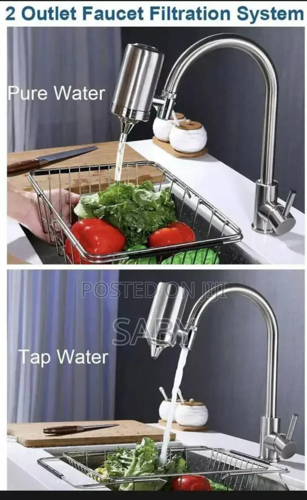 Stainless Still Water Faucet Purifier