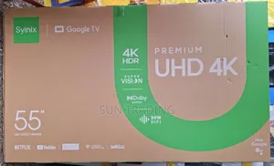 Syinix 55" Premium Uhd Smart Frameless Television