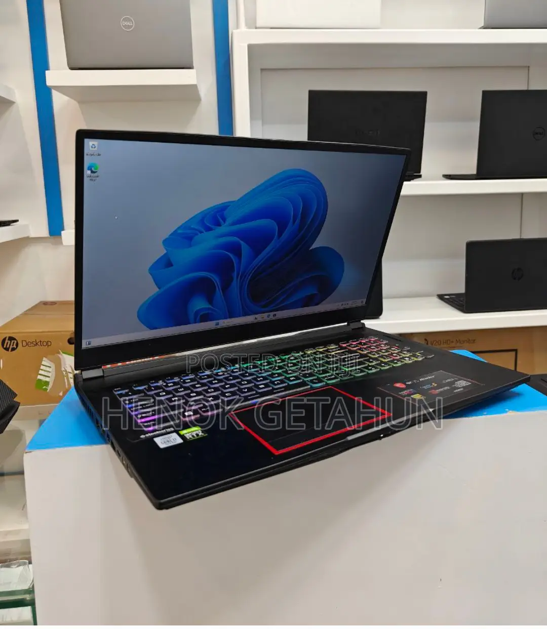 New Laptop MSI GF63 16GB Intel Core I7 HDD+SSD 1T