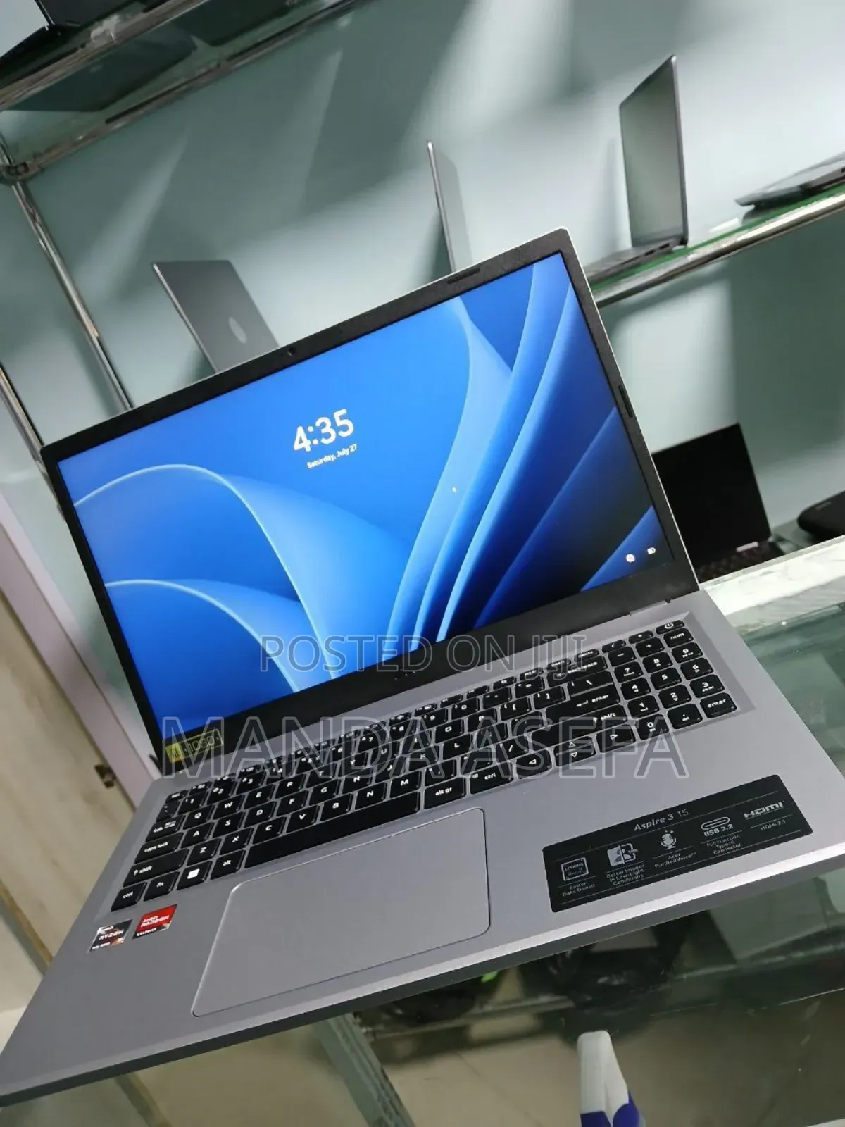 New Laptop Acer Aspire 3 8GB AMD Ryzen 3 SSD 512GB