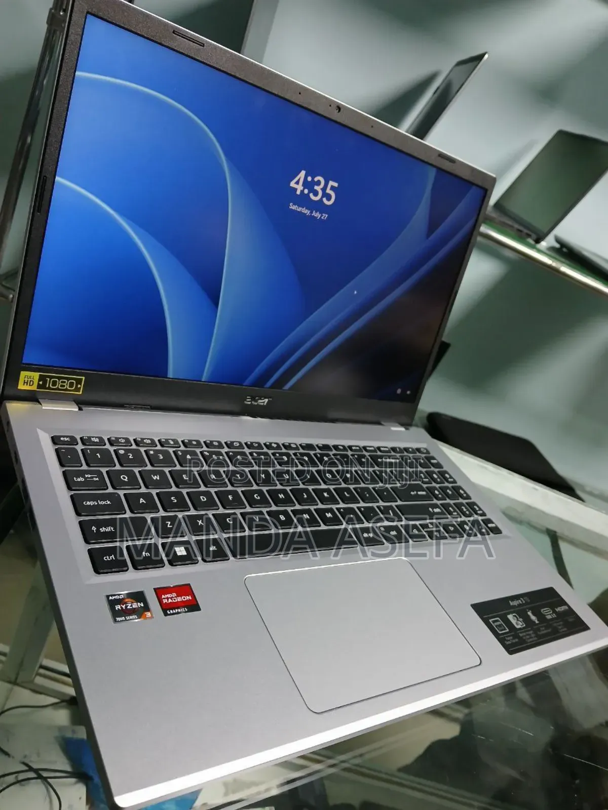 New Laptop Acer Aspire 3 8GB AMD Ryzen 3 SSD 512GB