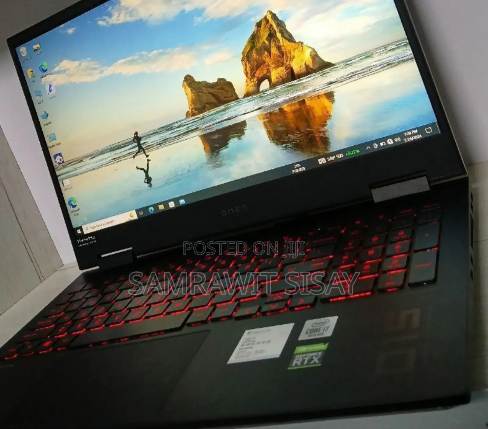 New Laptop HP Omen 15 16GB Intel Core I7 SSD 1T