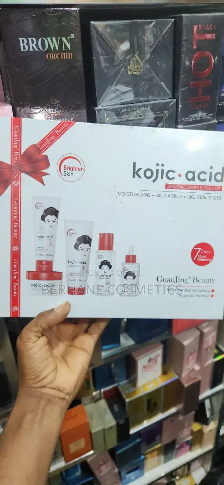 Kojic 5 Set Moisturising, Anti Aging , Lighting