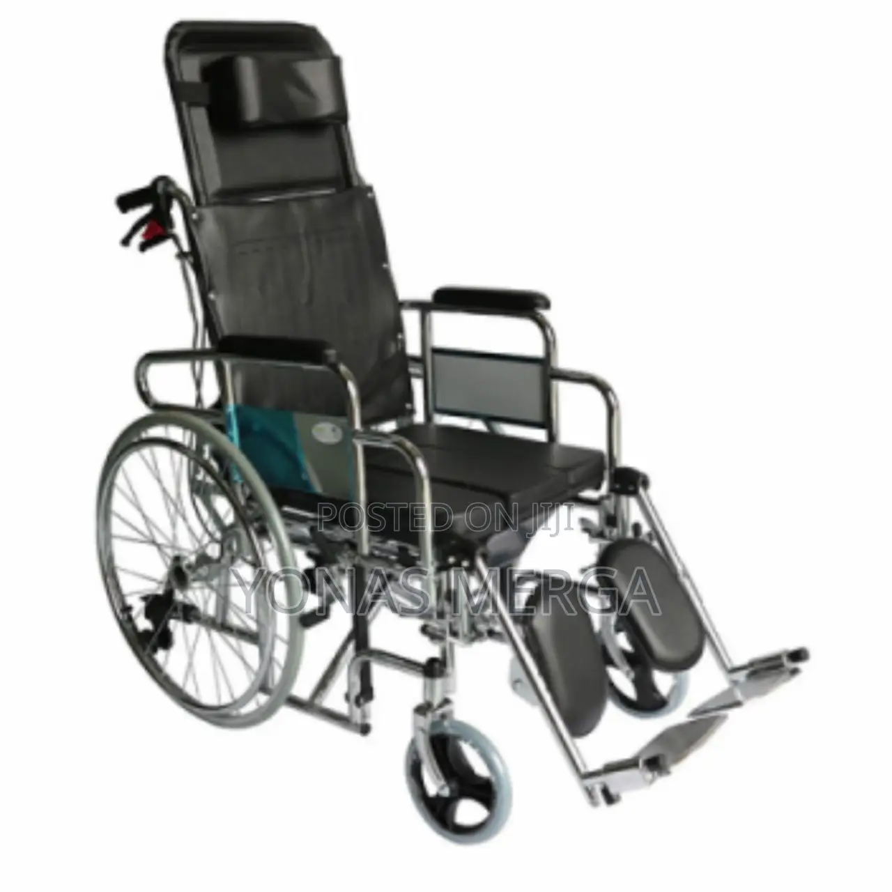 Reclining Commode Wheelchair W/Detachable Armrest(Wc-607)ahc