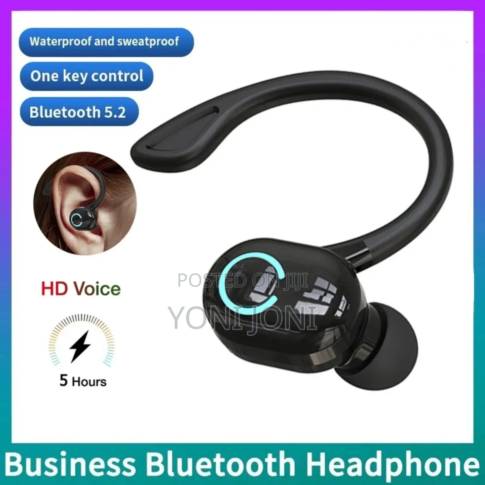 Earpod Single Ear /Drivers, Business Work,Runners, Motorbike