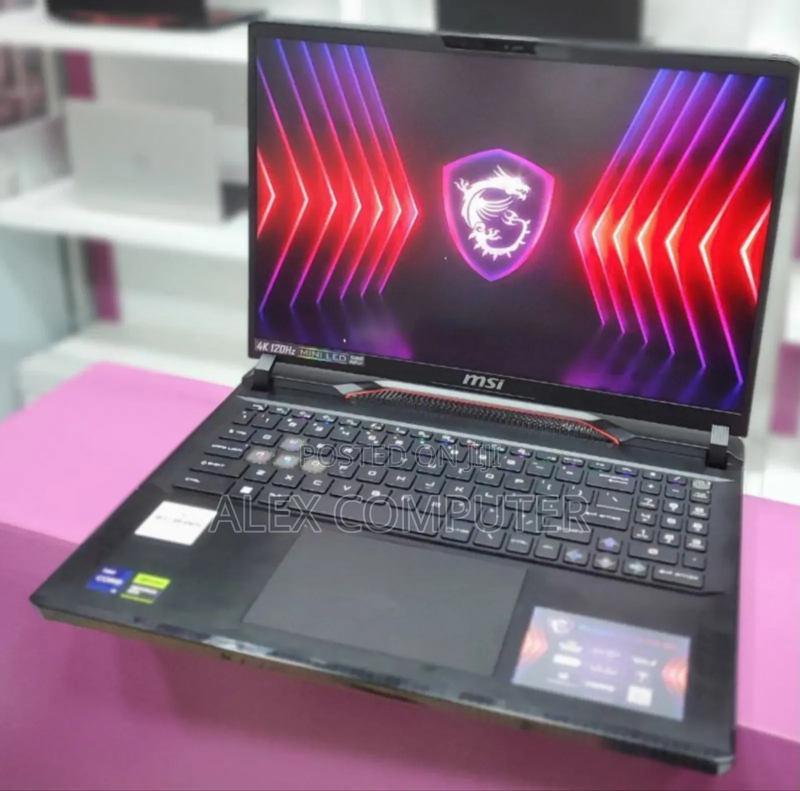 New Laptop MSI GE73 Raider RGB 8RE 64GB Intel Core I9 SSD 2T