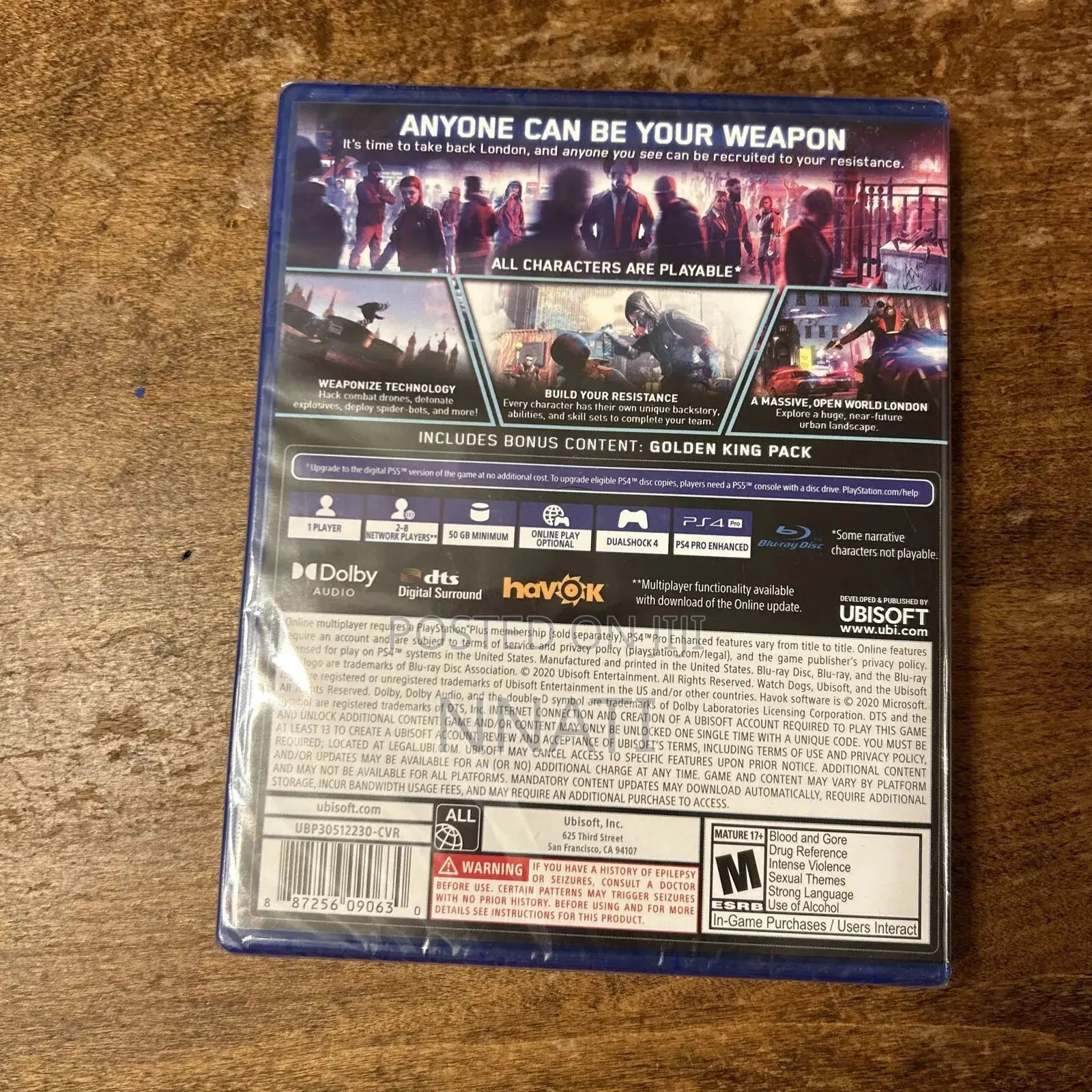 Watch Dogs Legion Ps4 Ps5