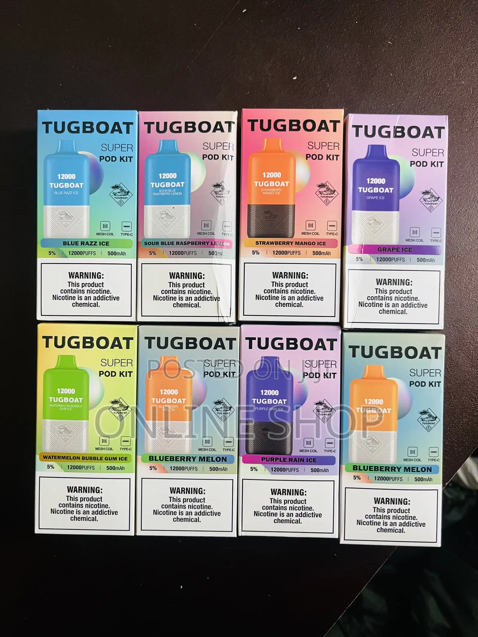 Tugboat 12,000 Puff Vape