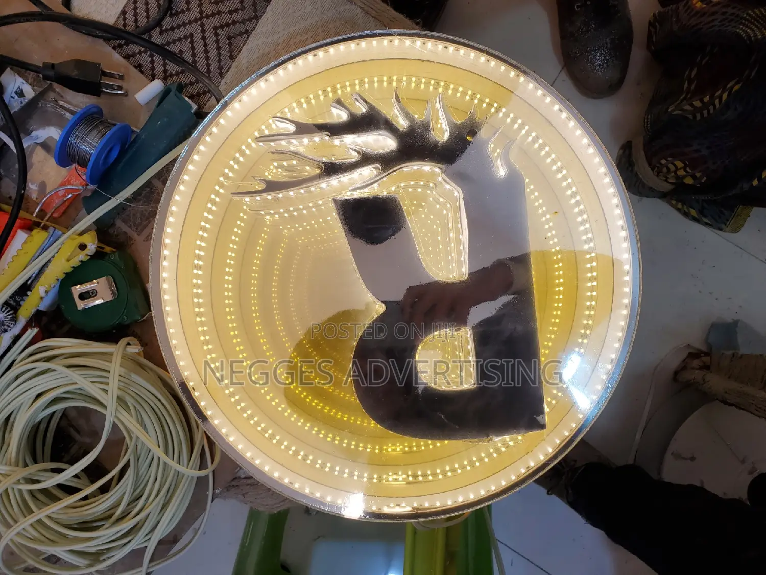 Infinity Mirror Signage