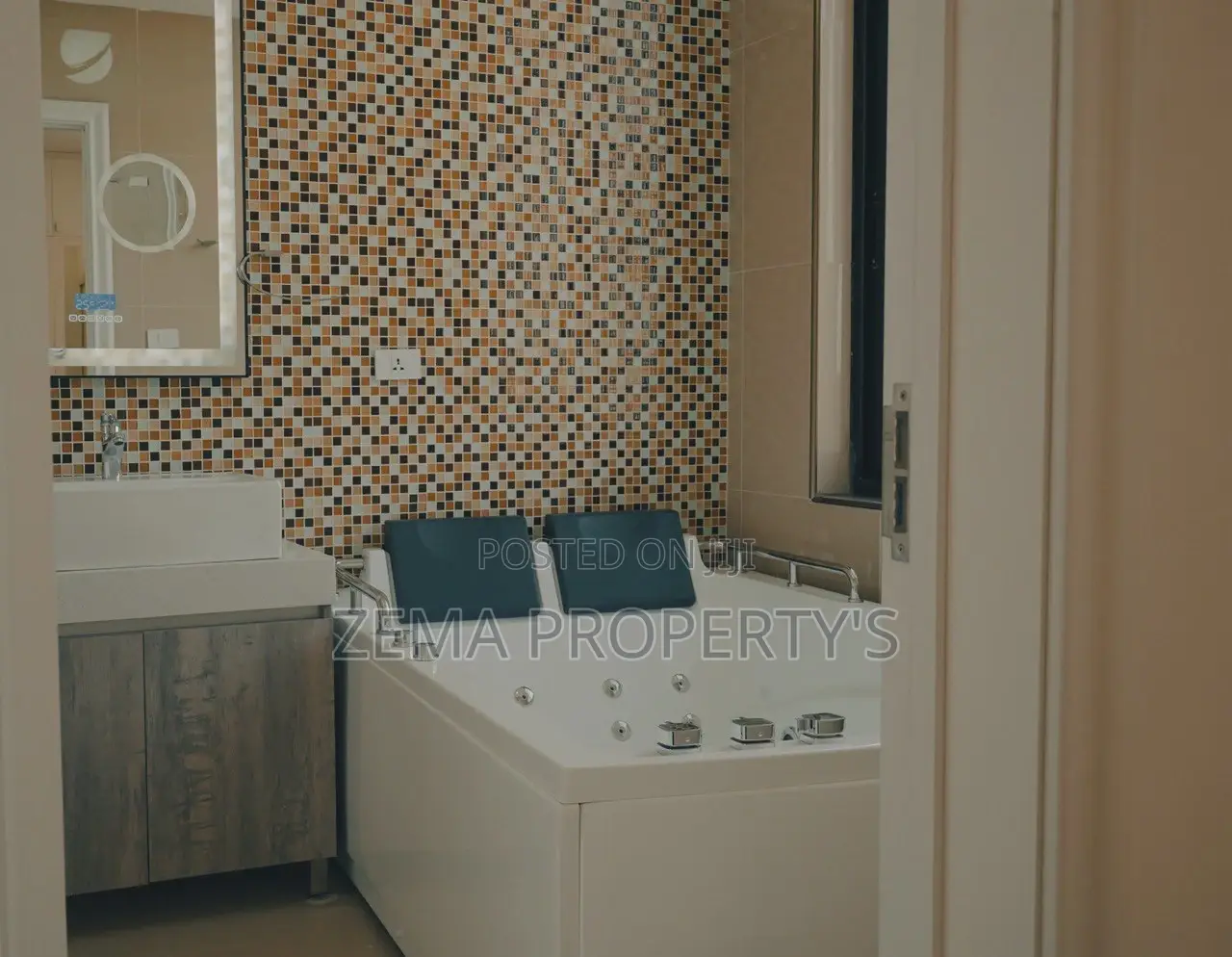 Furnished 3bdrm Apartment in Zema, Bole for rent